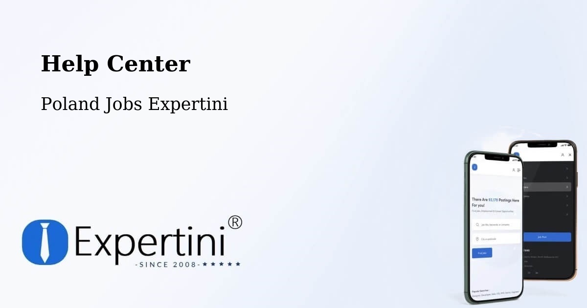 Help Center – Węgorzyno - Poland Jobs Expertini